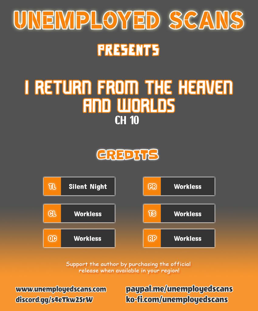 I Return from the Heaven and Worlds Chapter 10 1